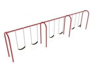 8-feet-high-Elite-Arch-Post-Swing---3-Bays---Surplus---Front-552x390-productPage