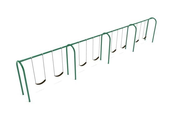 psw008ws_3.5-inch_elite_arch_post_swing_4_bay_-rainforest-green--productPage