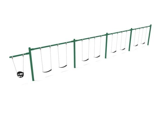 psw410ws_5-inch_elite_single_post_cantilever_swing_4_bay_1_cantilevers_-green--productPage